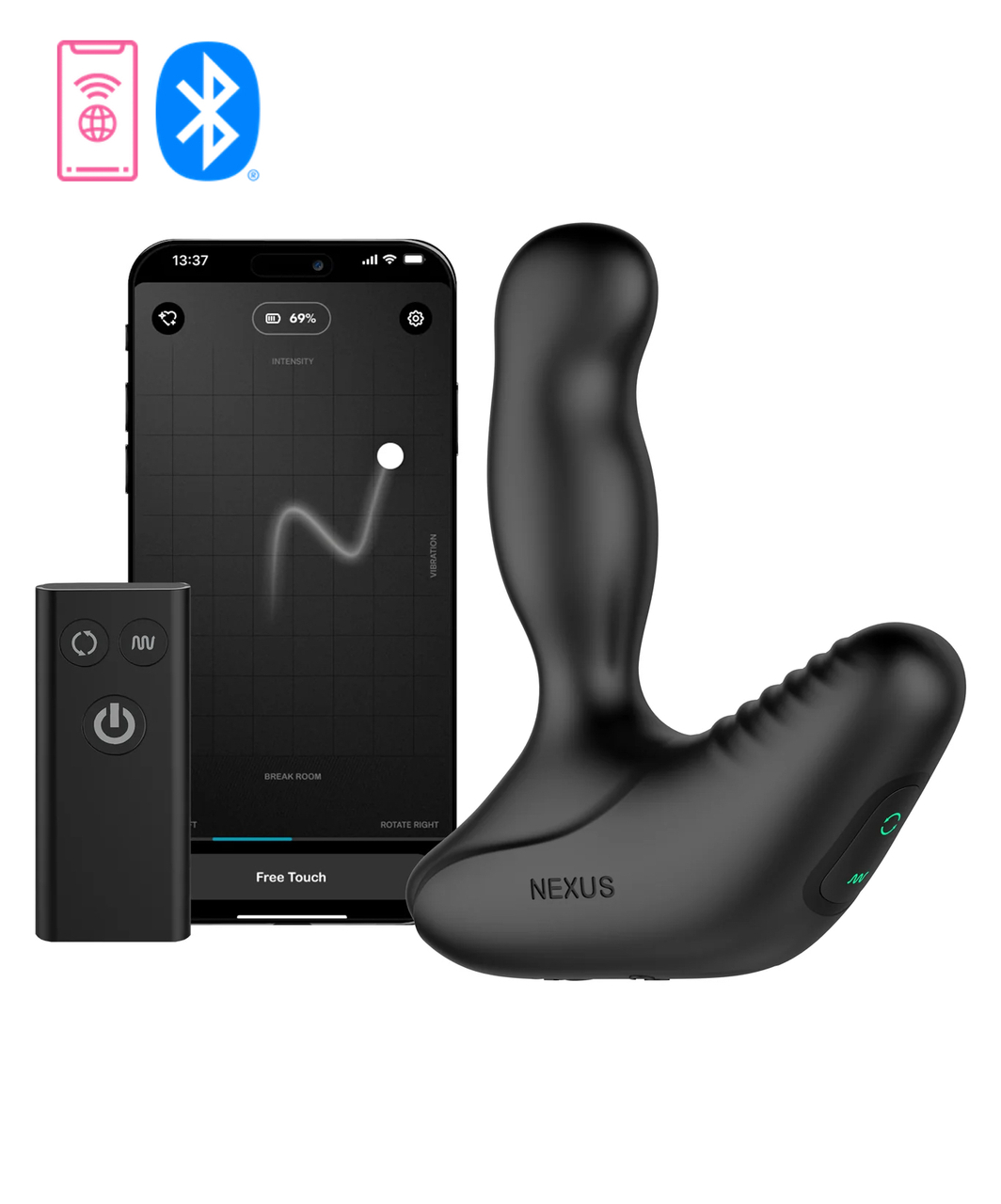 Nexus Revo Stealth App and Remote Controlled Prostate Massager