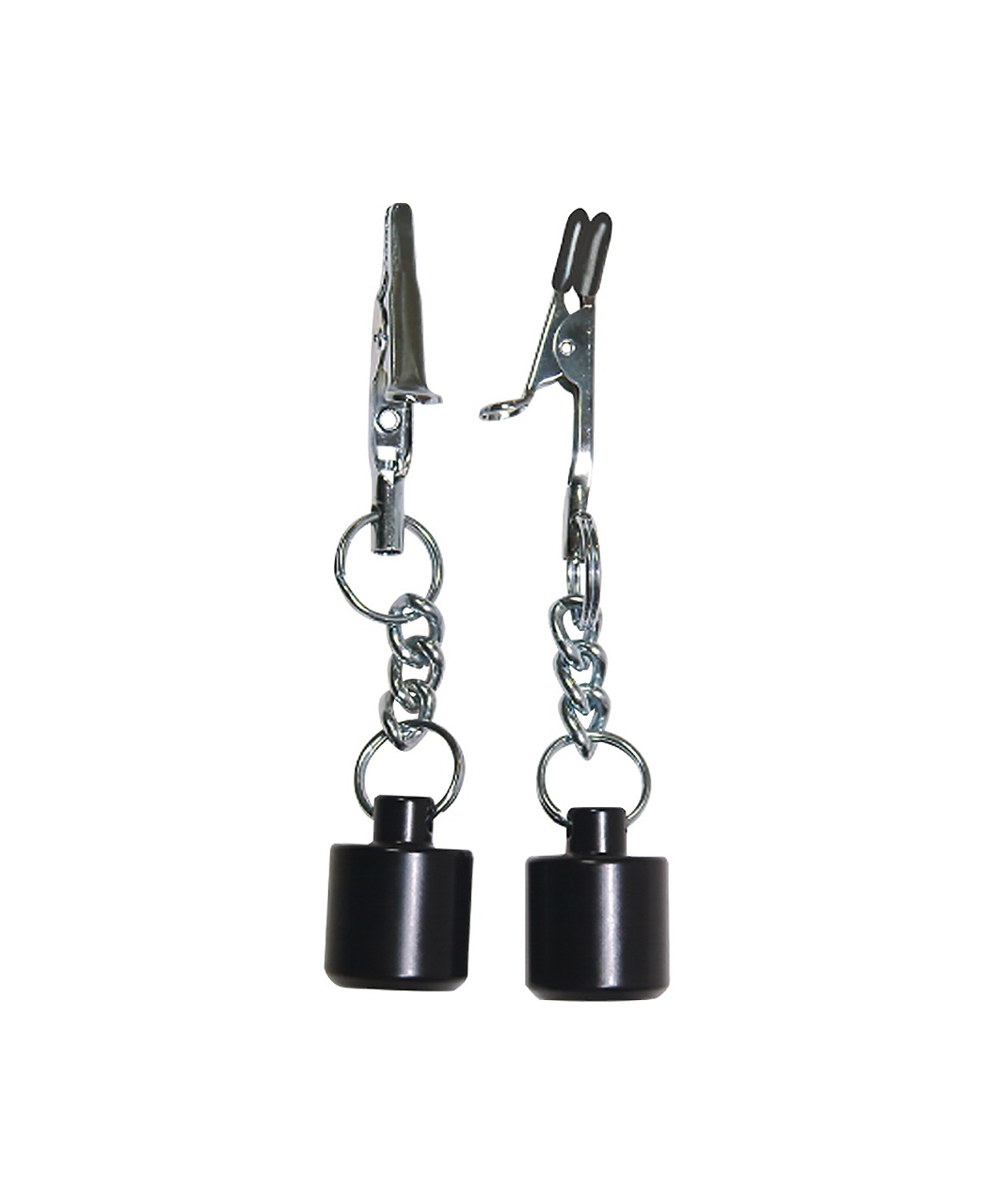 Sextreme nipple clamps with weights