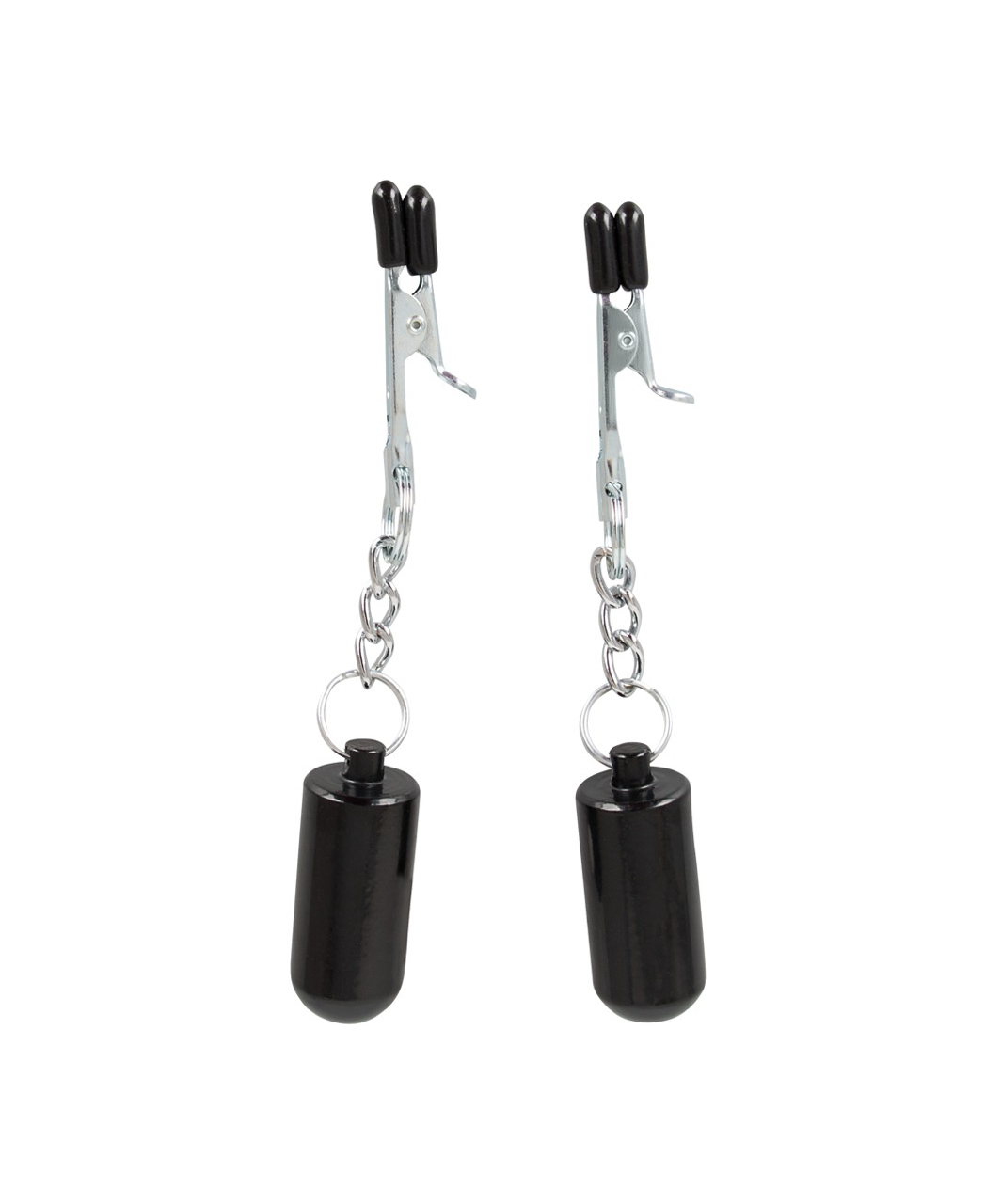 Sextreme nipple clamps with weights