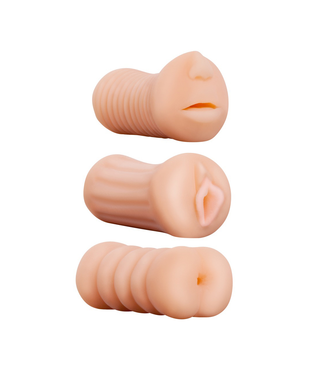 NMC XXX To-Go Threesome Pocket Stroker Set