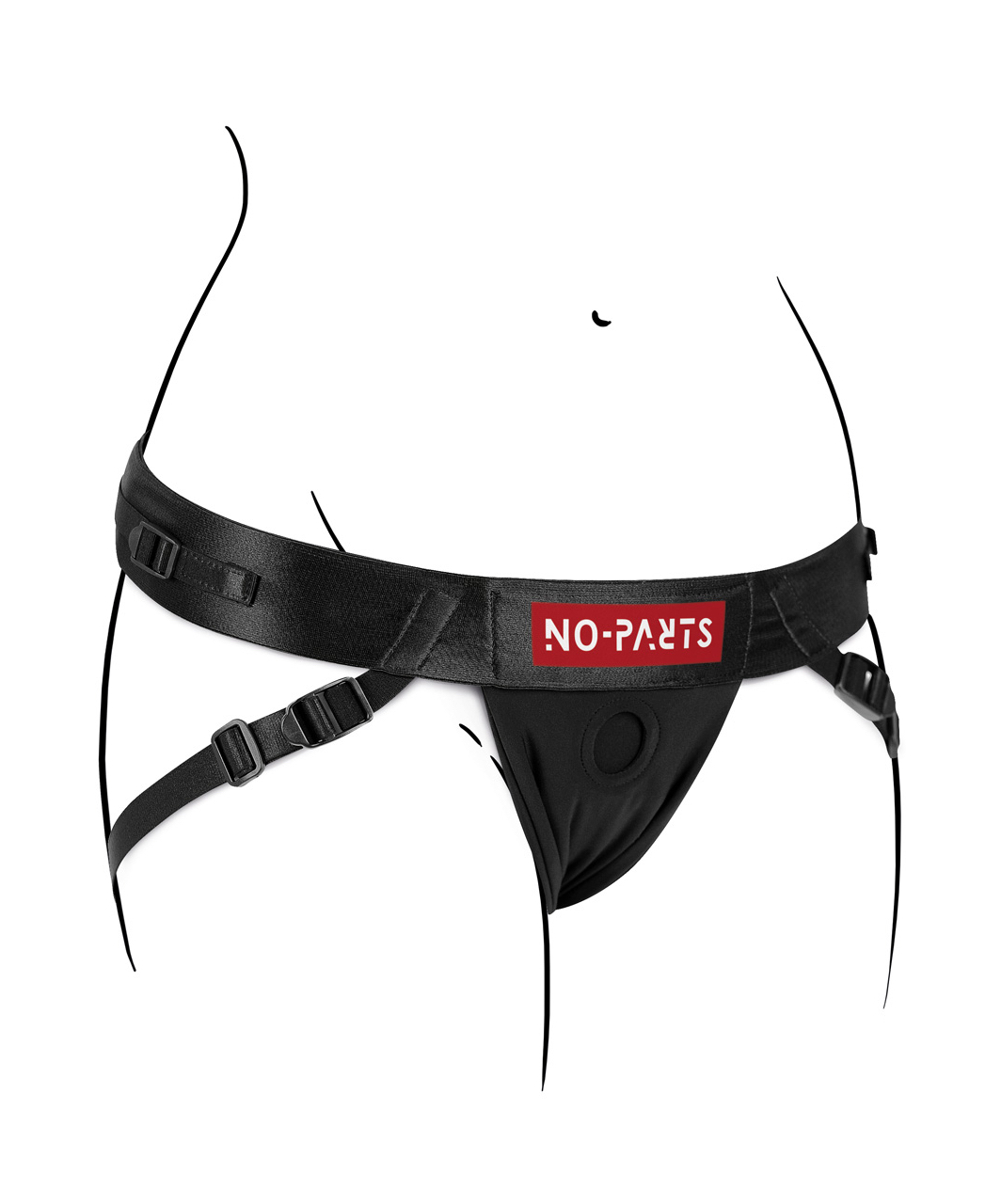 No-Parts Jordan Adjustable Strap-On Harness