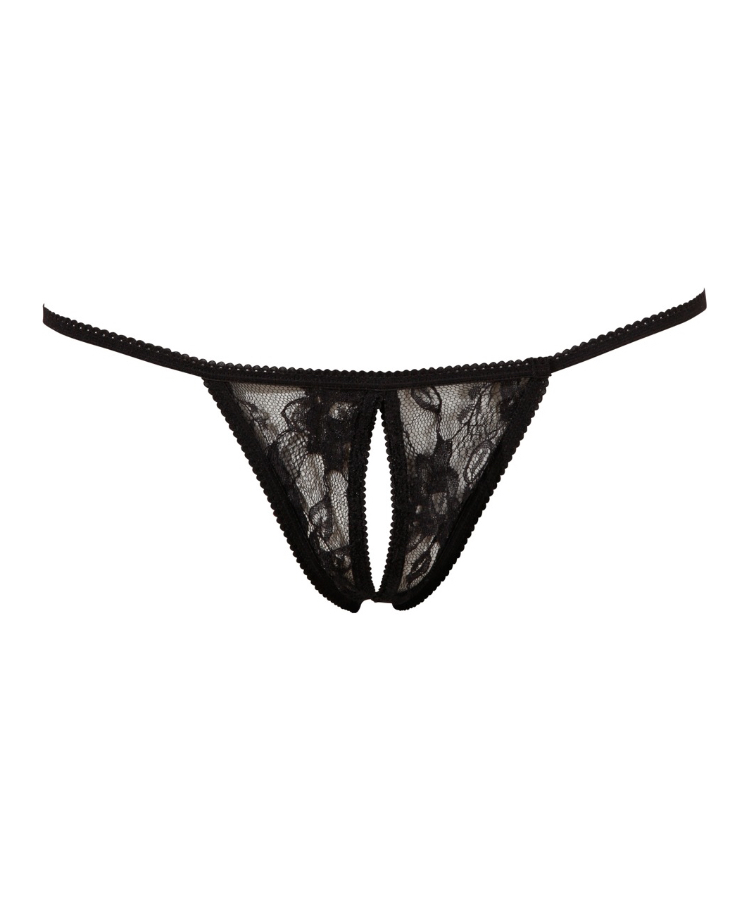 NO:XQSE black crotchless G-string