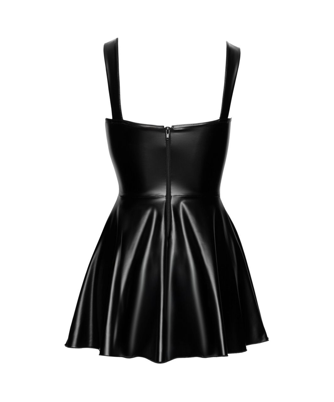 Noir Handmade Kink Royal juoda matinė mini suknelė su raišteliais