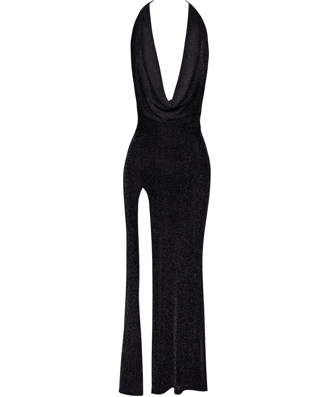 Noir Handmade Kink Royal F373 черное мерцающее платье