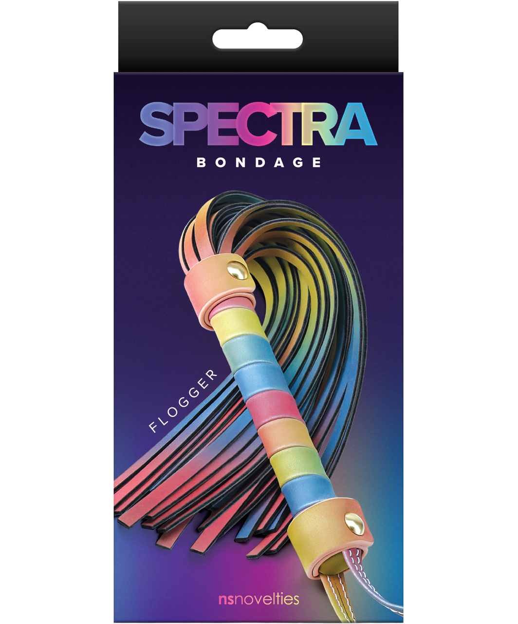 NS Novelties Spectra Bondage flogger