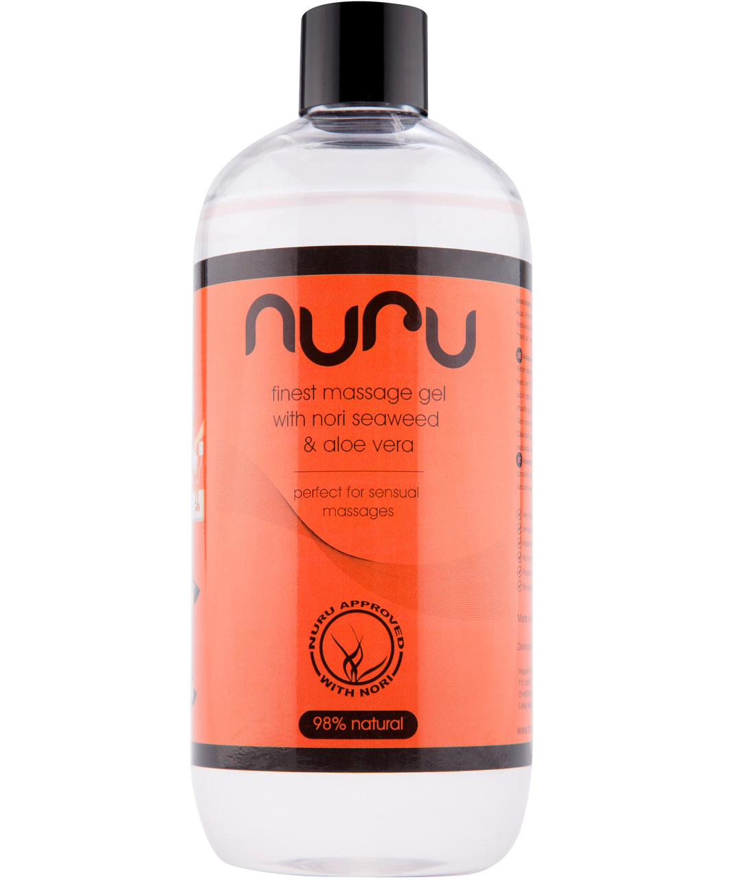 Nuru Erotic Massage Gel with Nori Seaweed & Aloe Vera (100 / 1000 ml)