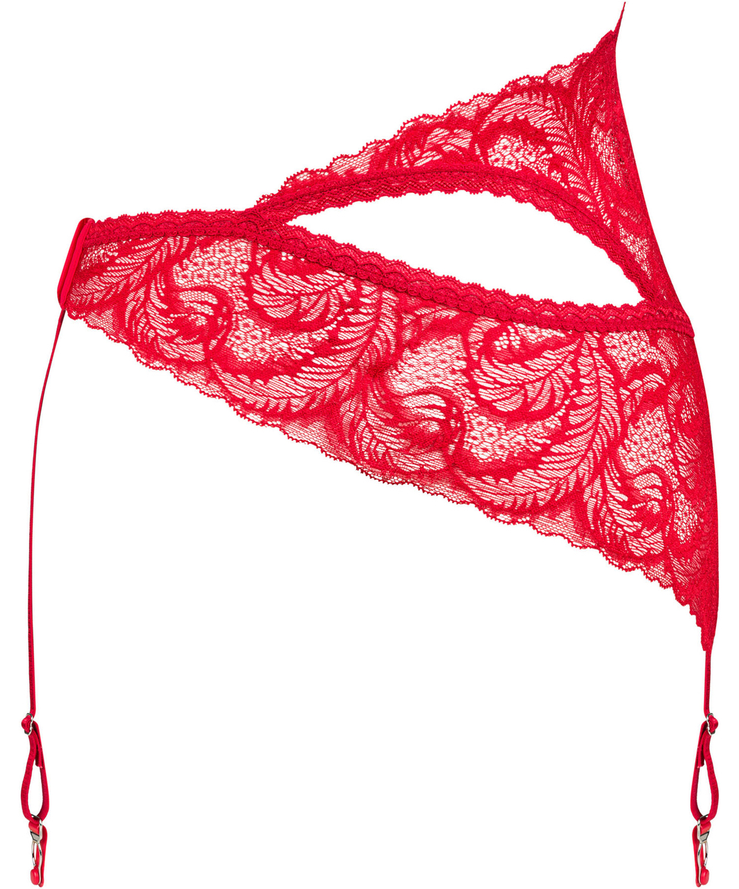 Obsessive Atenica red lace garter belt