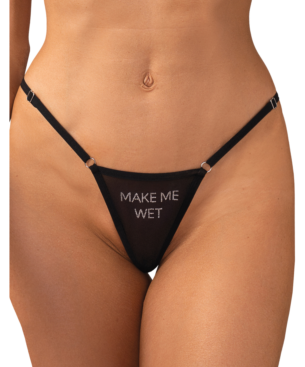 Obsessive черные стринги Make Me Wet