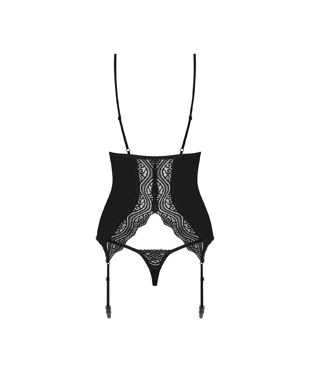 Obsessive Diyosa Black Corset and Thong