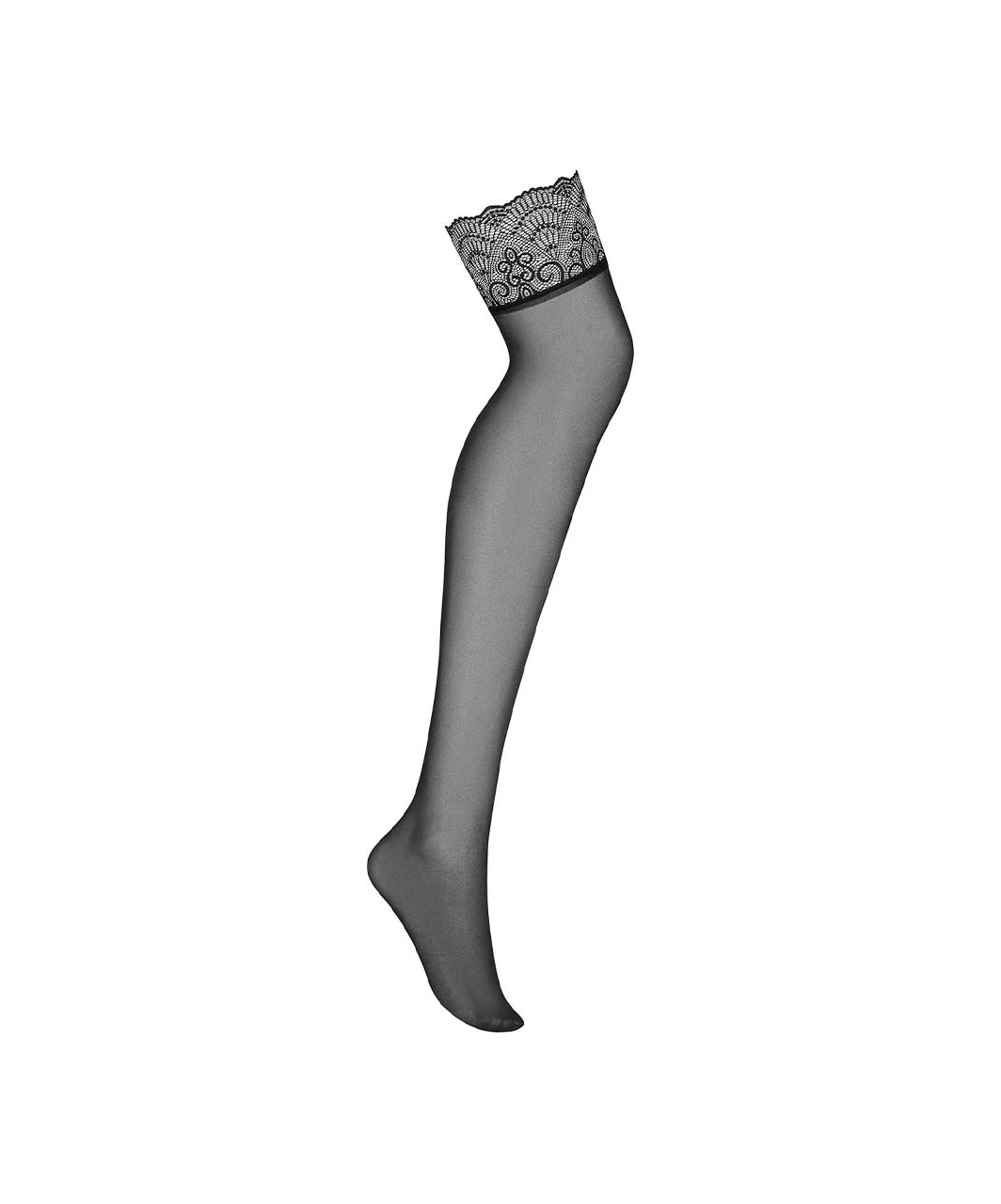 Obsessive Firella mustad sukahoidjaga kantavad sukad