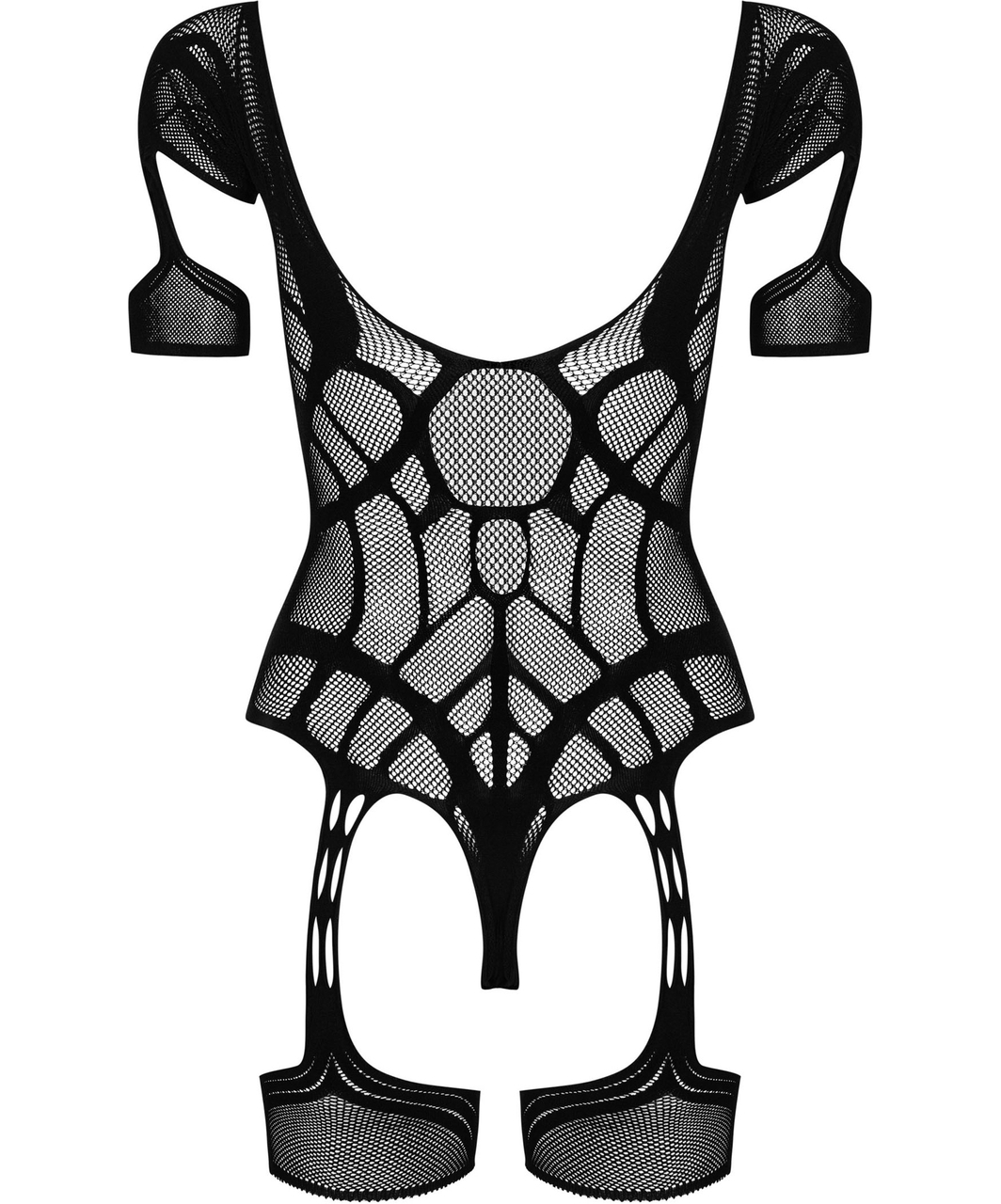 Obsessive G334 black net crotchless bodystocking