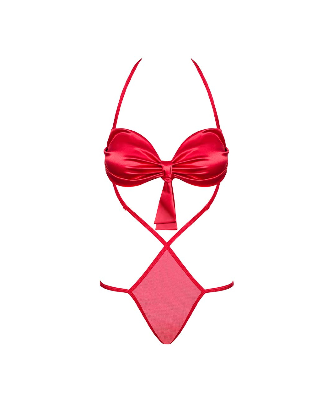 Obsessive Giftella Red Bodysuit