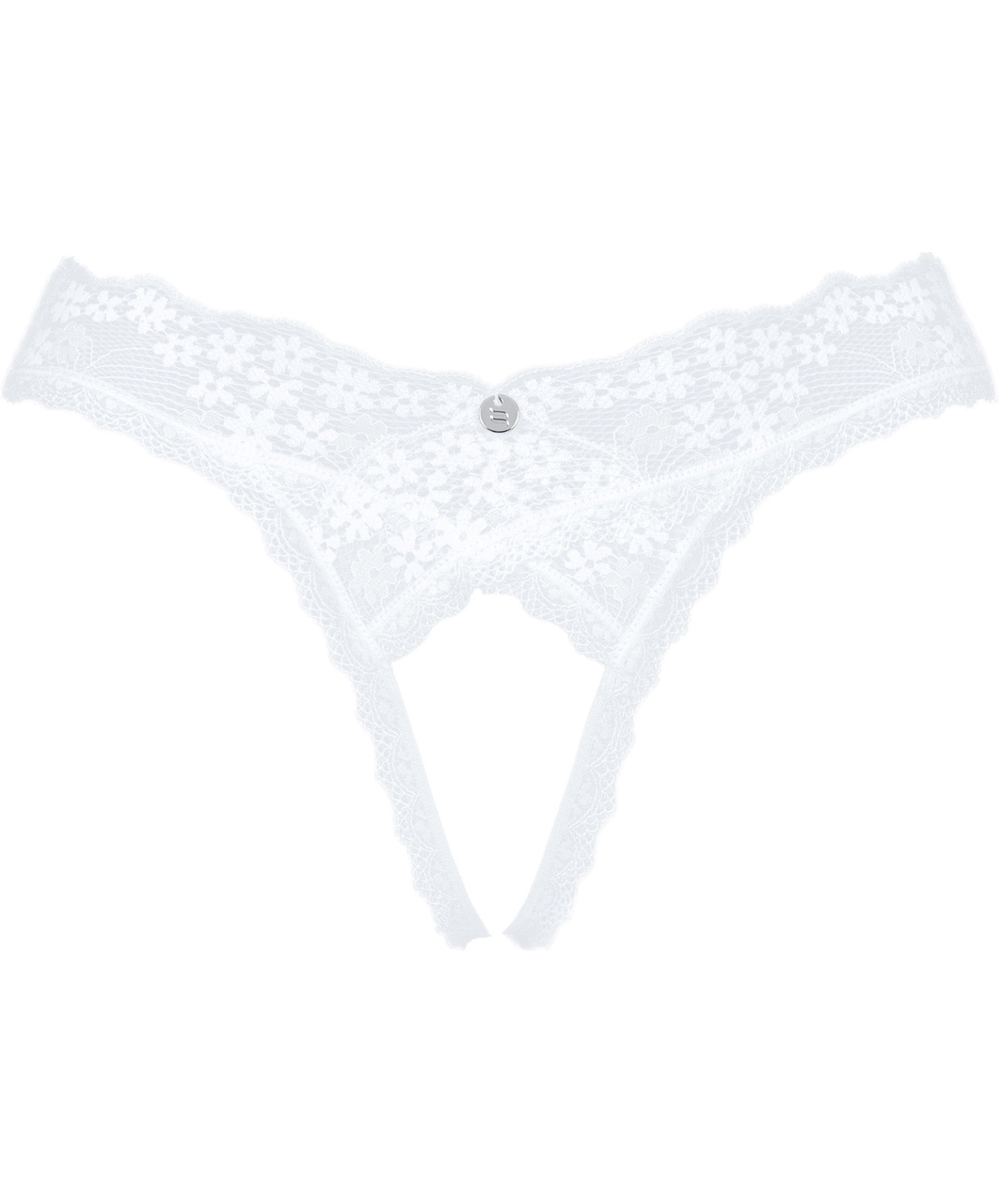 Obsessive Heavenlly white crotchless string