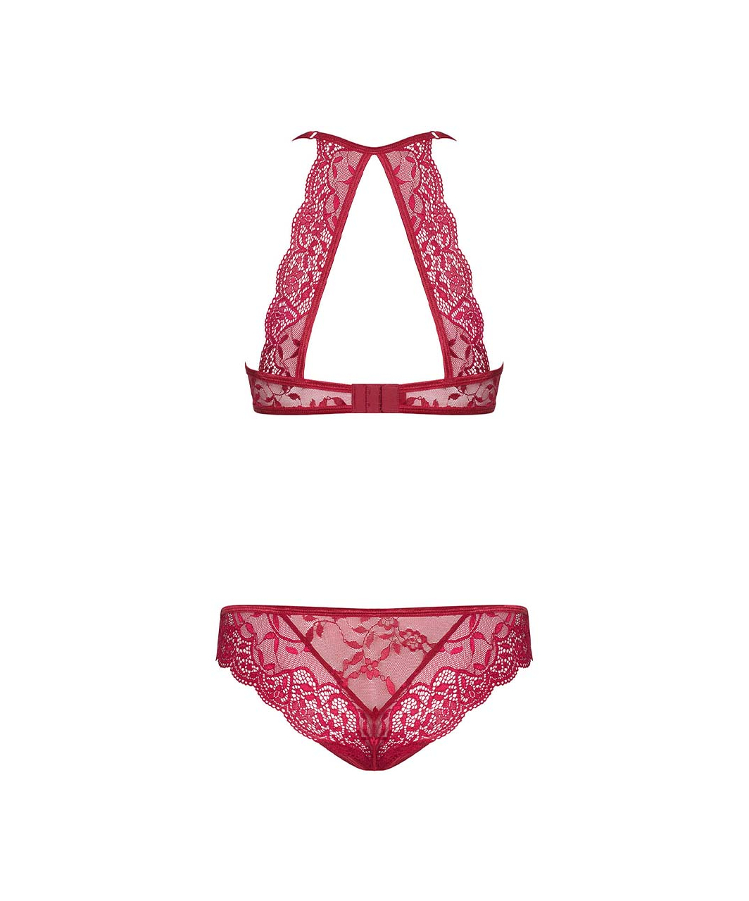 Obsessive Ivetta red lingerie set