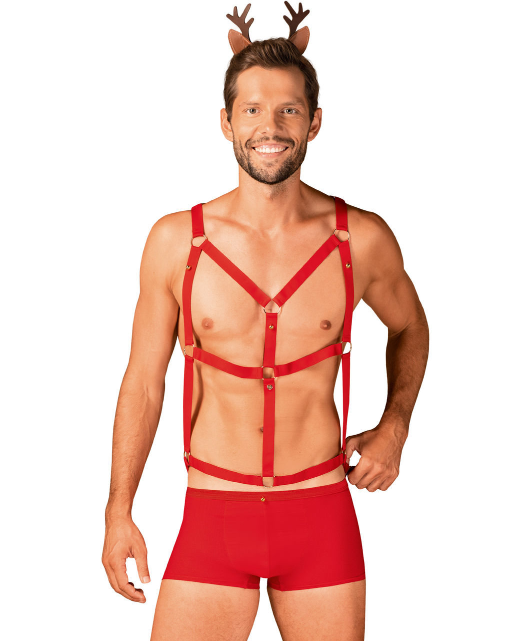 Obsessive Mr. Reindy Santa Claus's Reindeer Erotic Costume