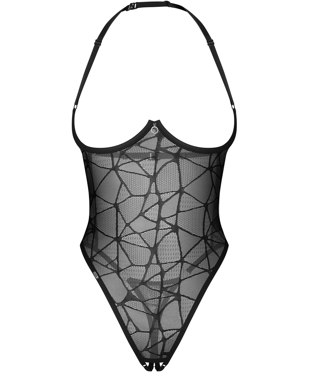 Obsessive Olianna mustad avatud bodi