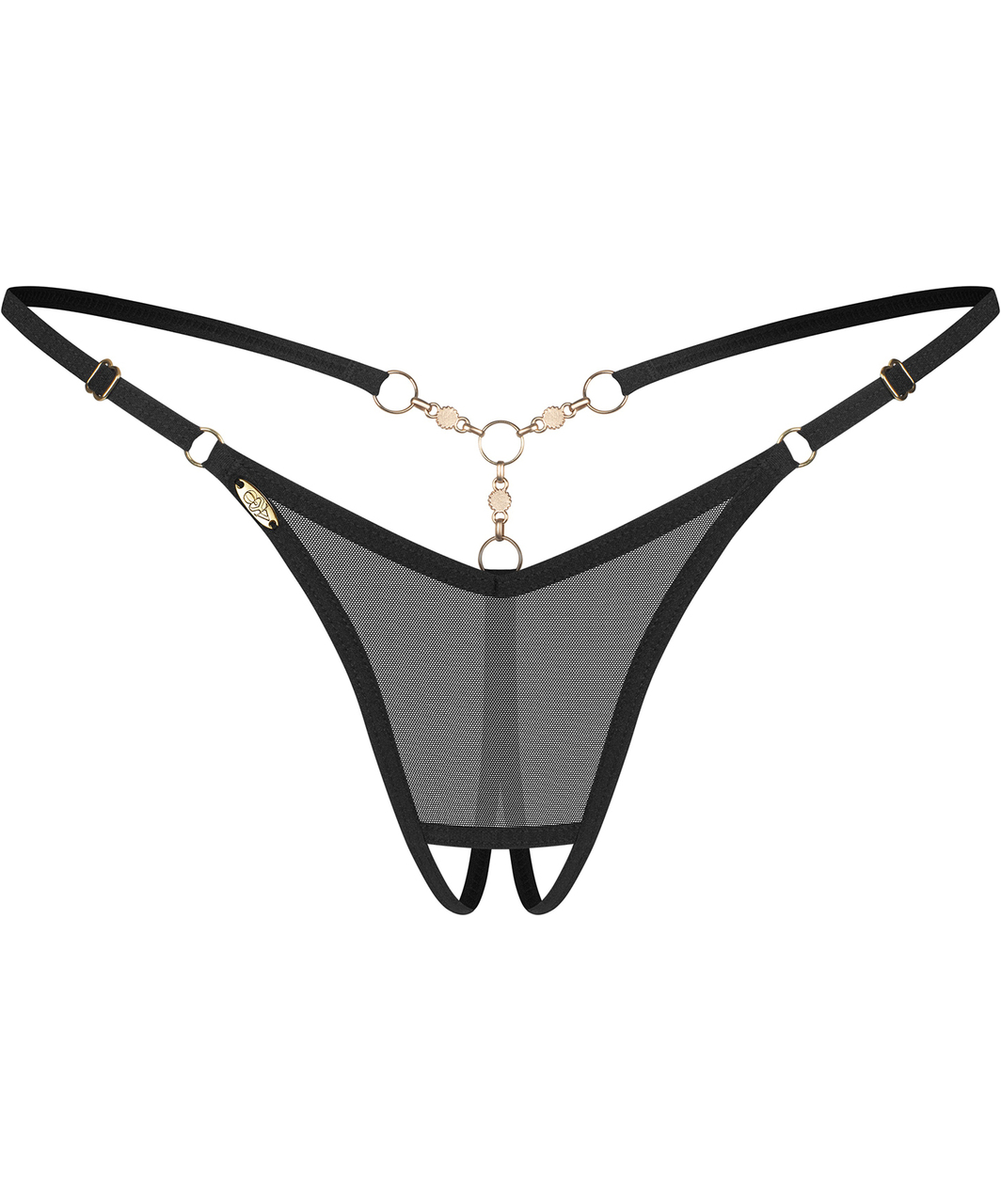 Obsessive Oxaria black crotchless G-string