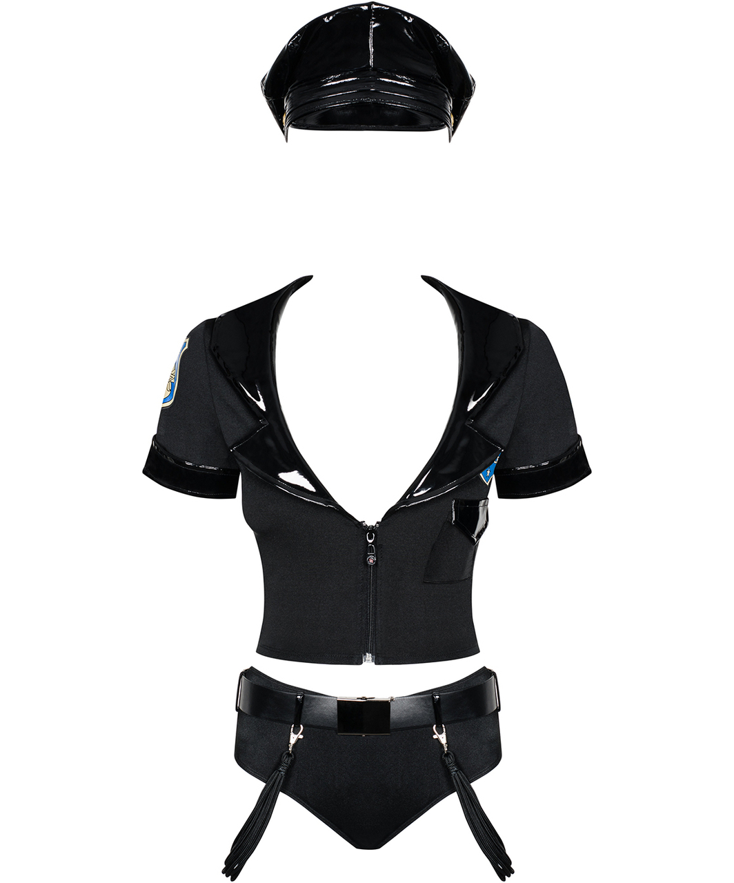 Obsessive эротический костюм женщины-полицейского