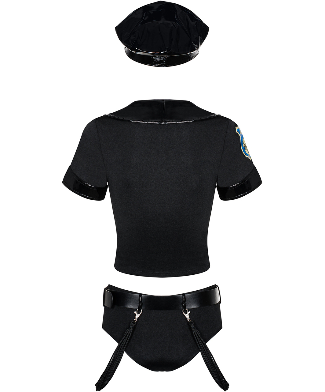Obsessive policininkės erotinis kostiumas