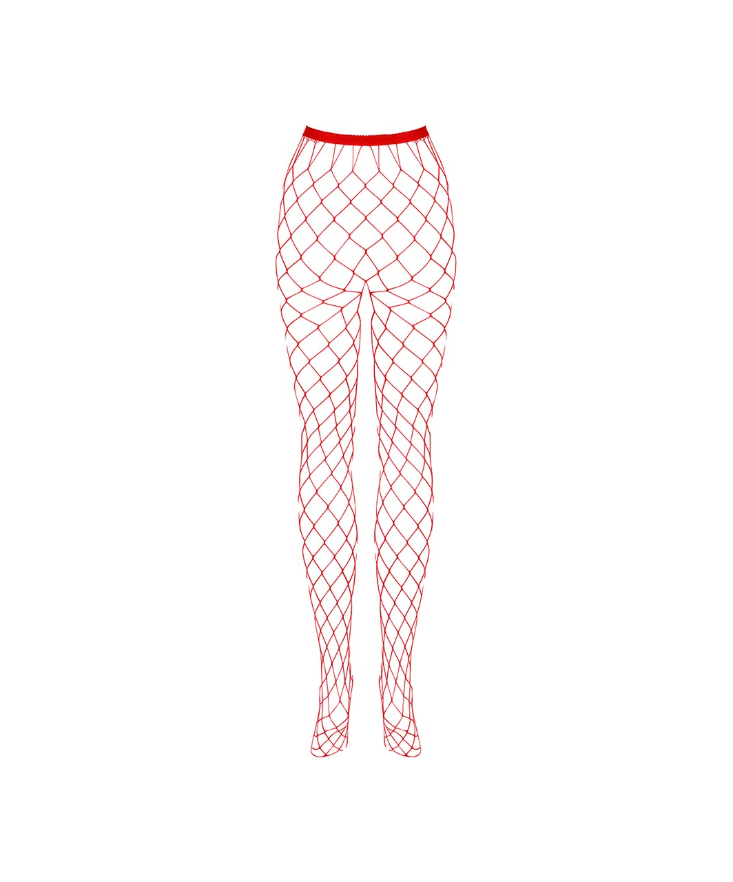 Obsessive Red Net Tights