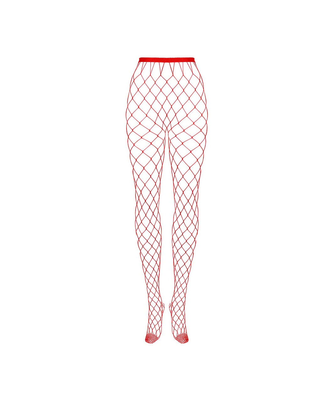 Obsessive Red Net Tights