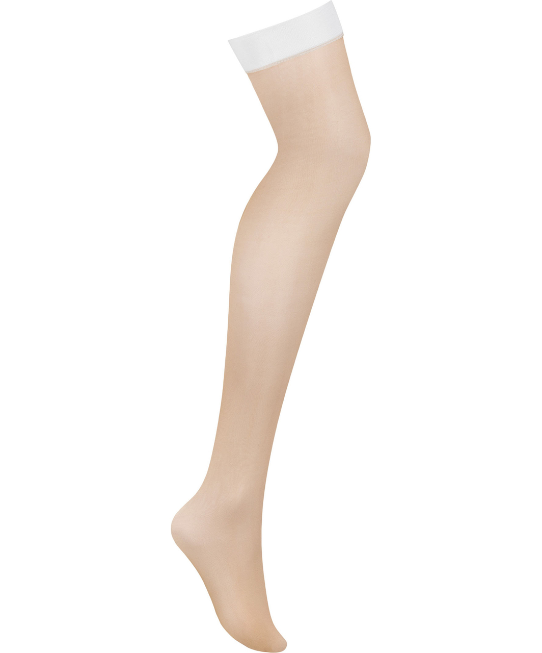 Obsessive beige suspender stockings