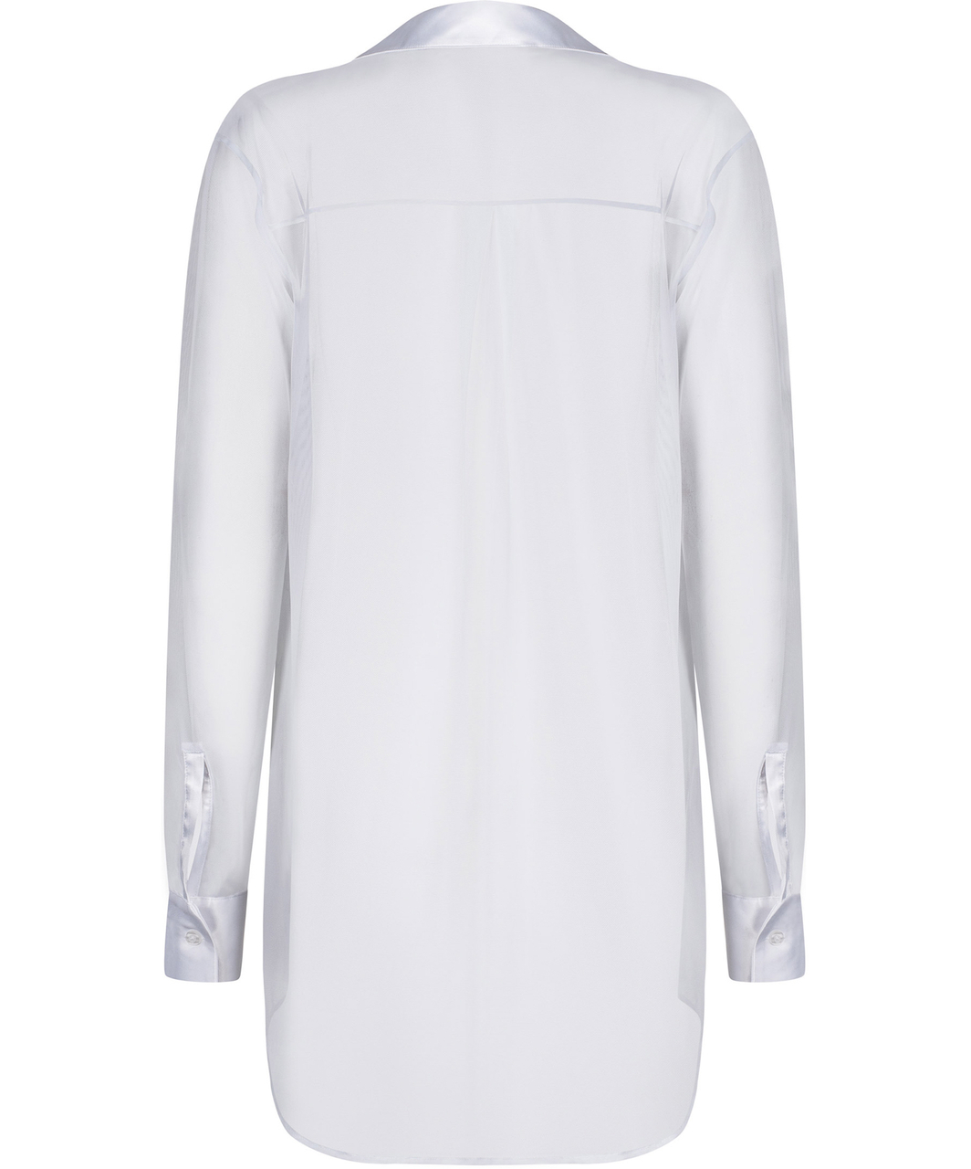 Obsessive Stellya balts caurspīdīgs rītatērps