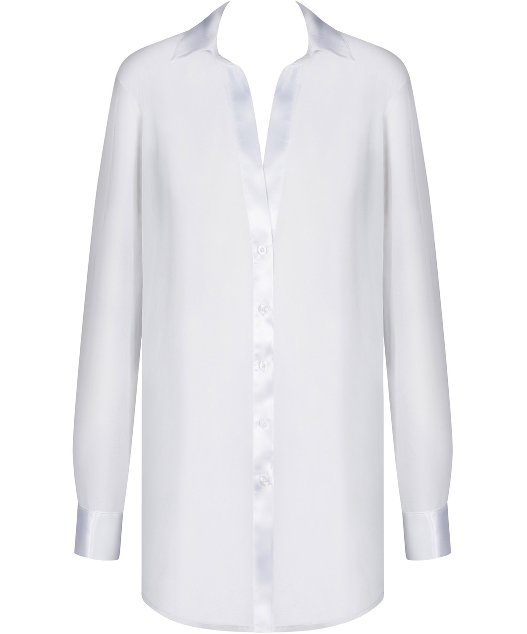 Obsessive Stellya white sheer mesh dressing gown