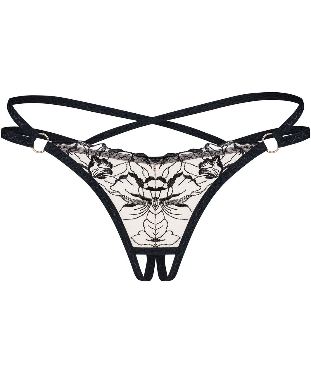 Obsessive Vila Blanes avatud jalgevahega stringid