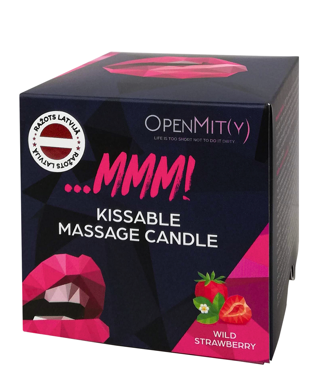 OpenMity kvapnioji bučinių masažo žvakė (125 ml)
