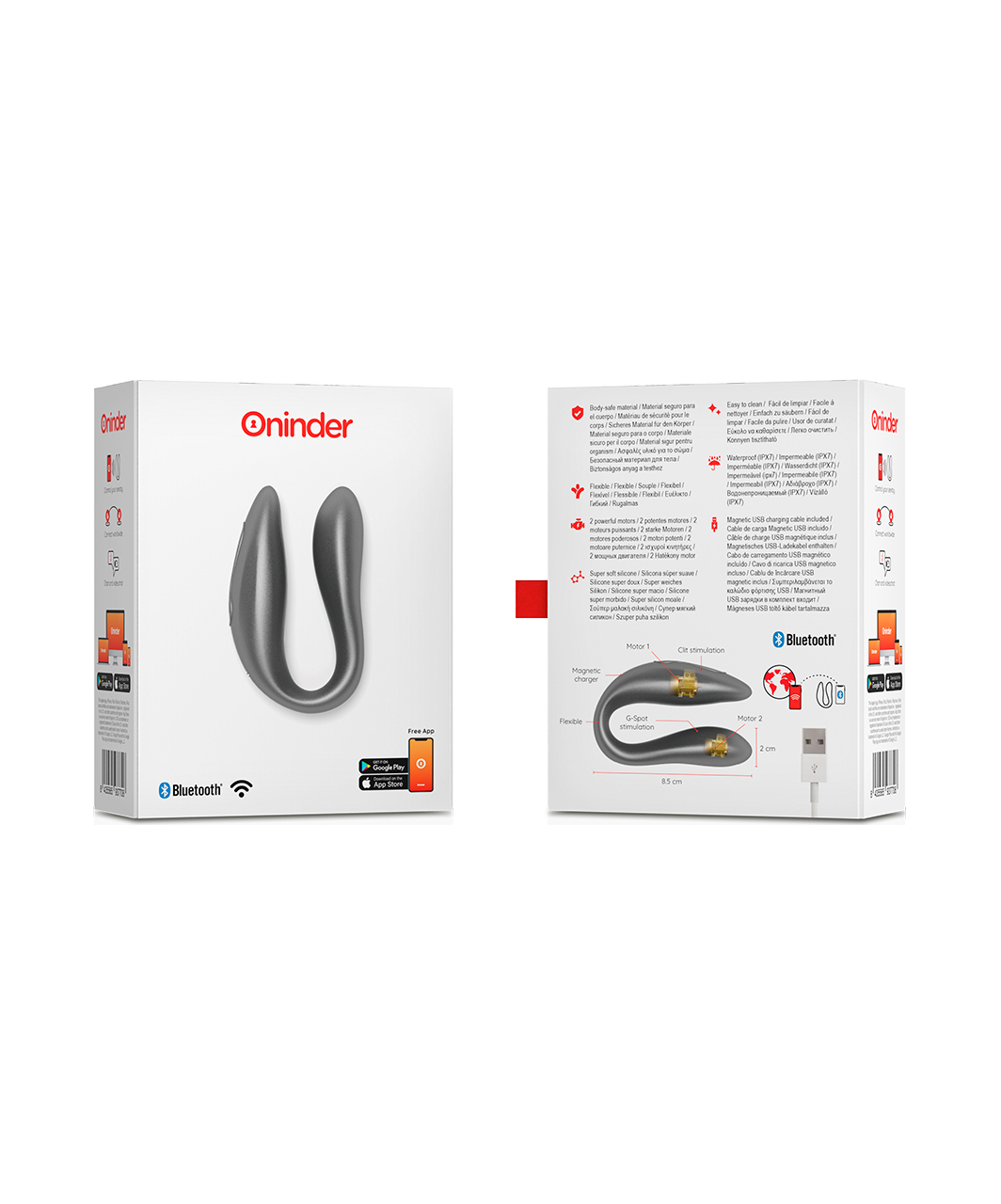 Oninder Meet Cute Long Distance Control Couples Vibrator