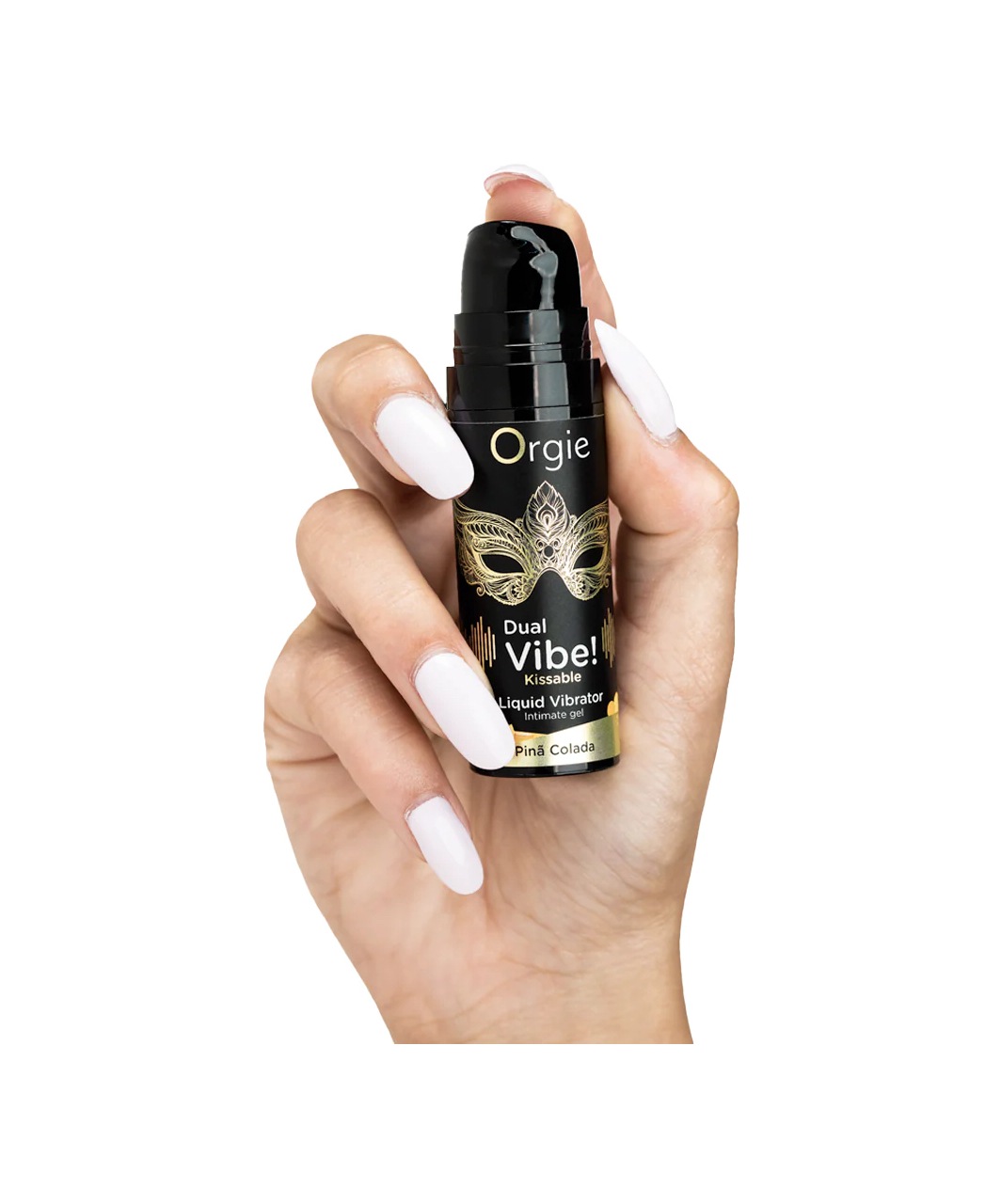 Orgie Dual Vibe! Kissable Pina Colada stimulējošs gels (15 ml)