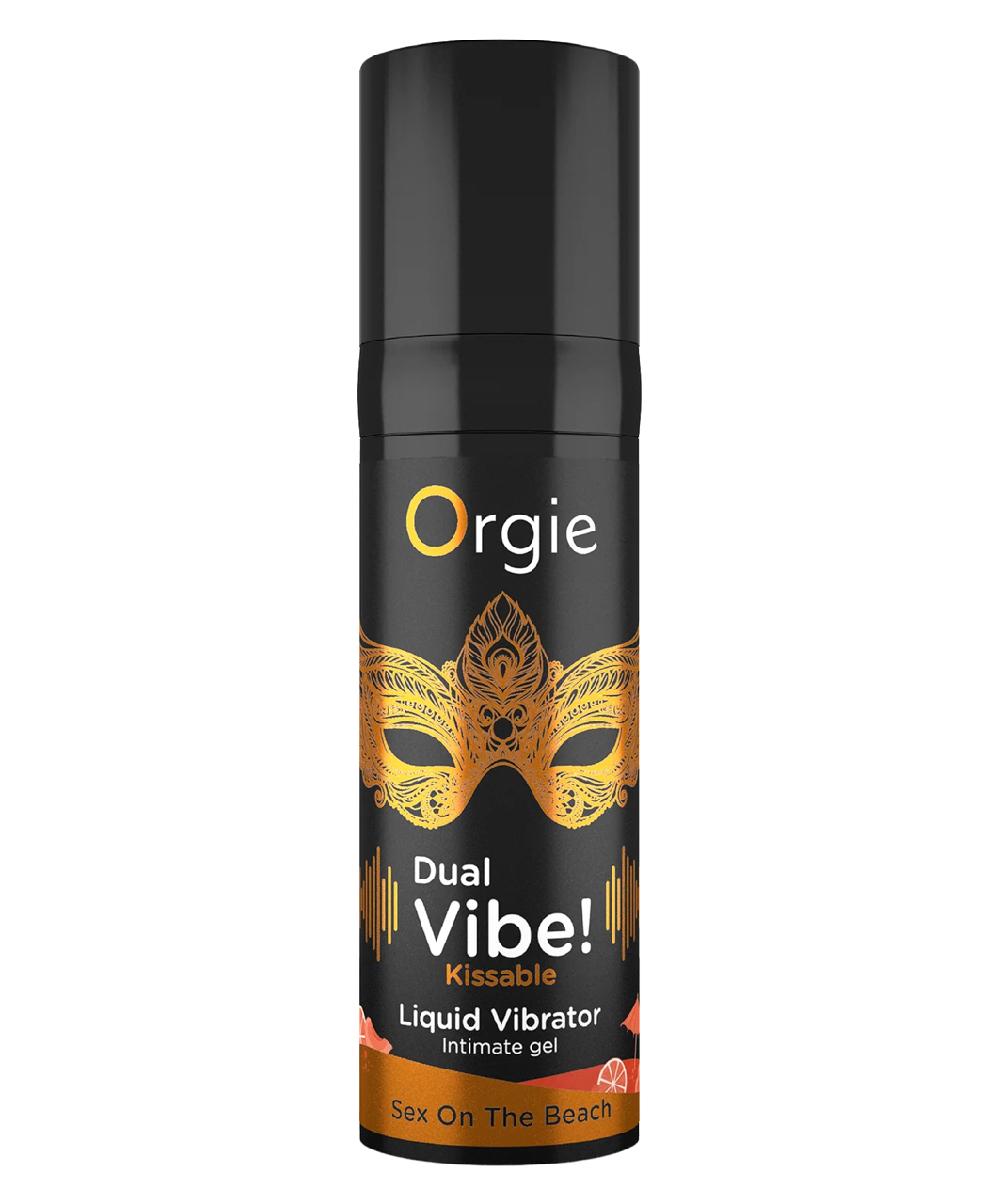 Orgie Dual Vibe! Kissable Sex On The Beach stimulējošs gels (15 ml)