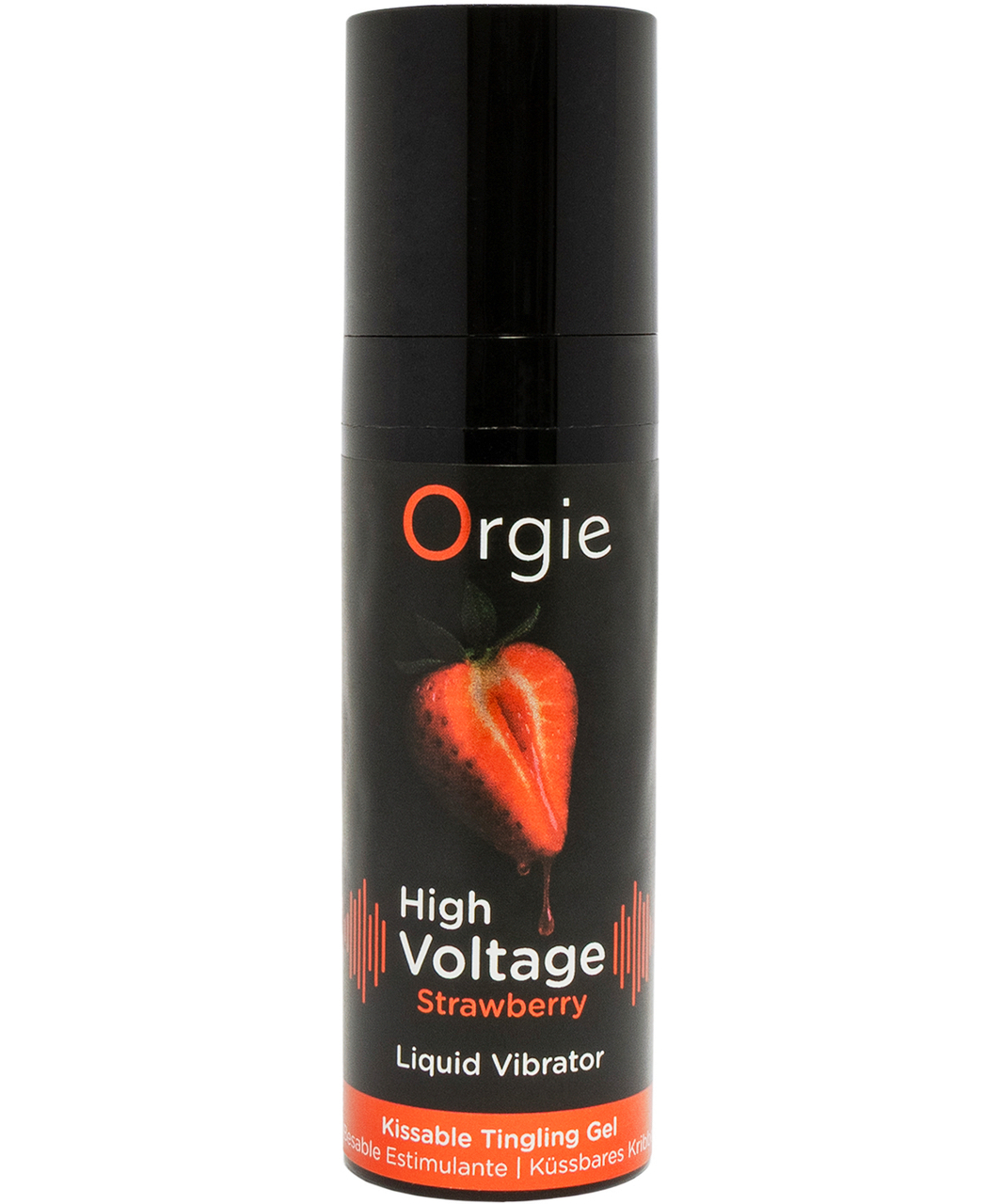 Orgie High Voltage Strawberry stimuliuojantis gelis (15 ml)