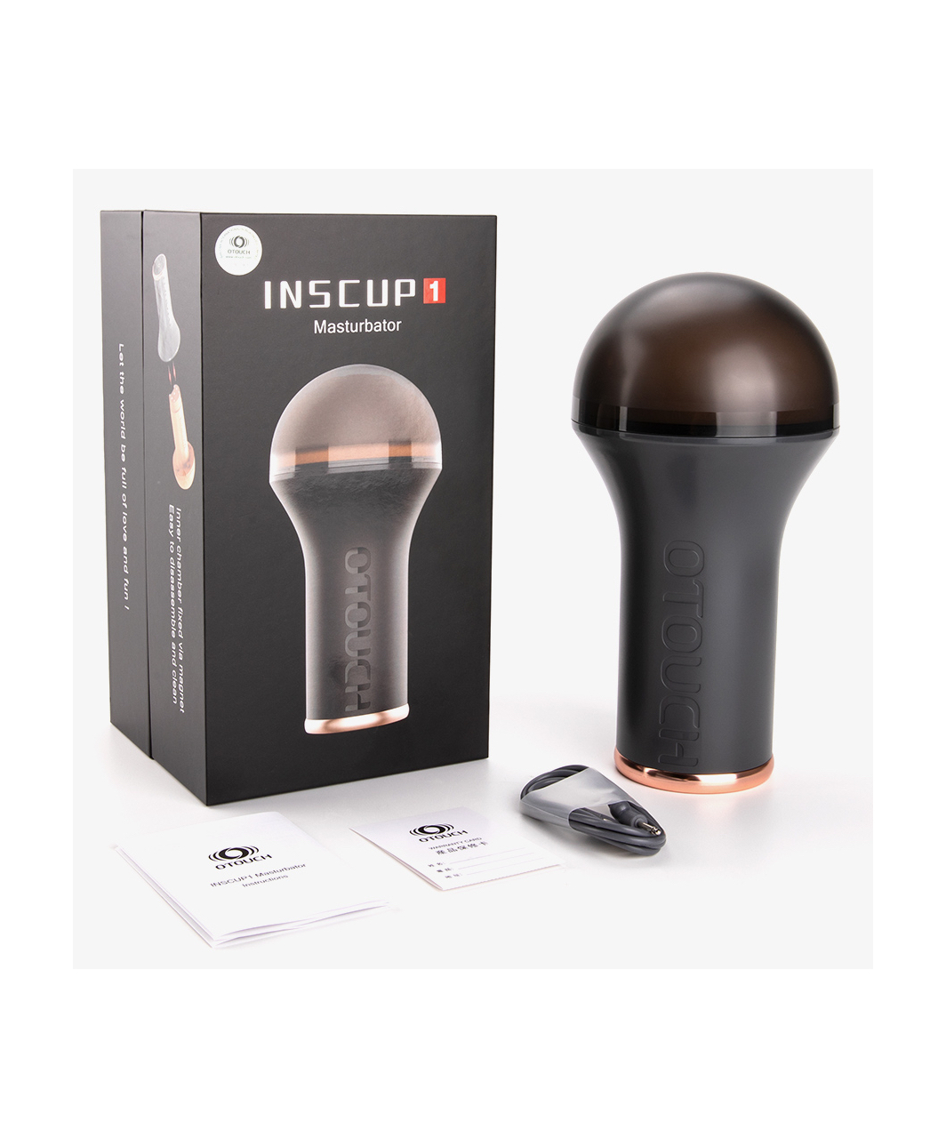 OTOUCH INSCUP 1 soojendav ja vibreeriv masturbaator