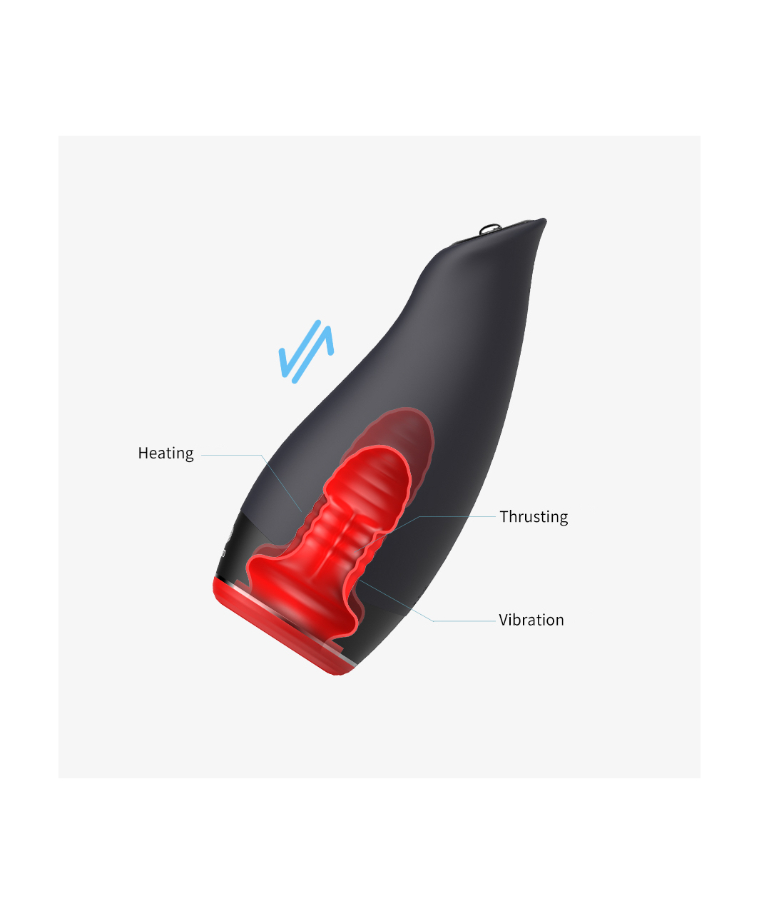 OTOUCH Pleasure Engine автоматический вибро-мастурбатор