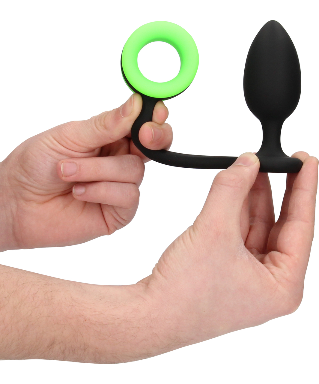 Ouch! анальная пробка с эрекционным кольцом