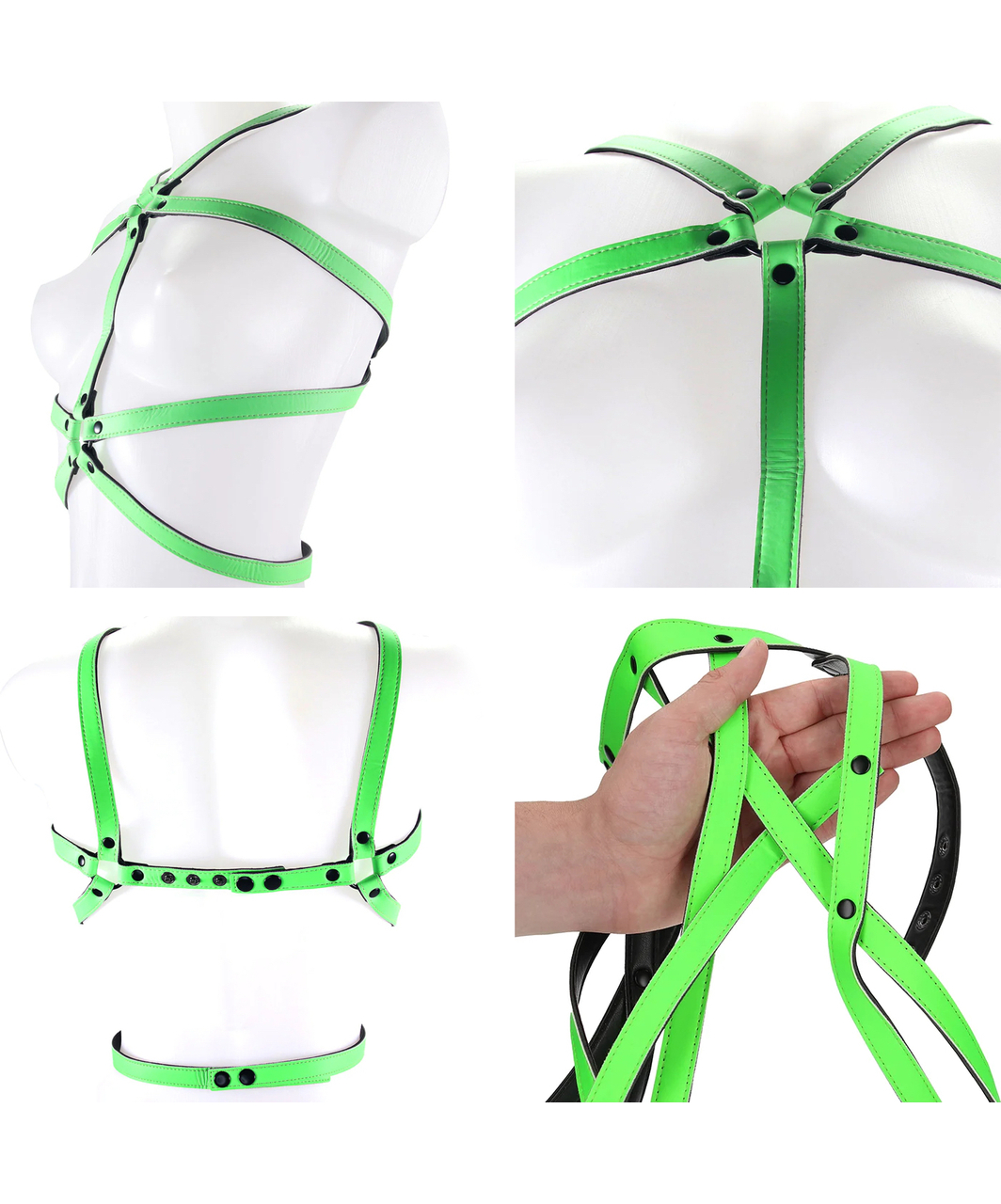 Ouch! Glow In The Dark Body Harness