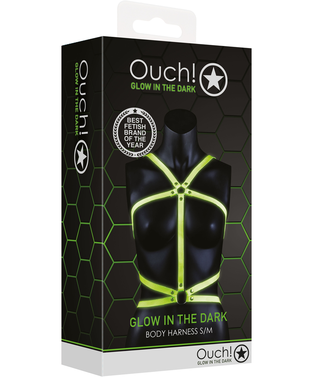 Ouch! Glow In The Dark Body Harness