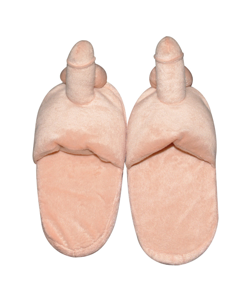 OV plush penis slippers