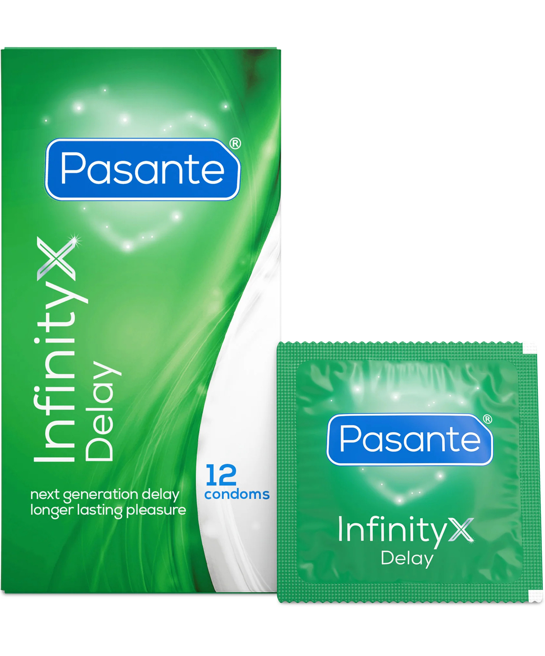 Pasante Infinity X Delay prezerwatywy (12 szt.)