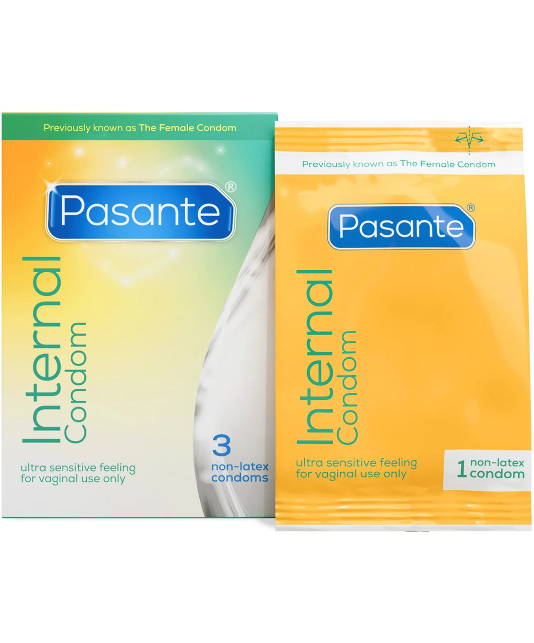 Pasante Internal Condoms (3 pcs)