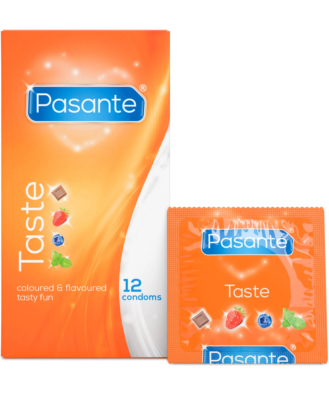Pasante Taste prezerwatywy (3 / 12 / 144 szt.)