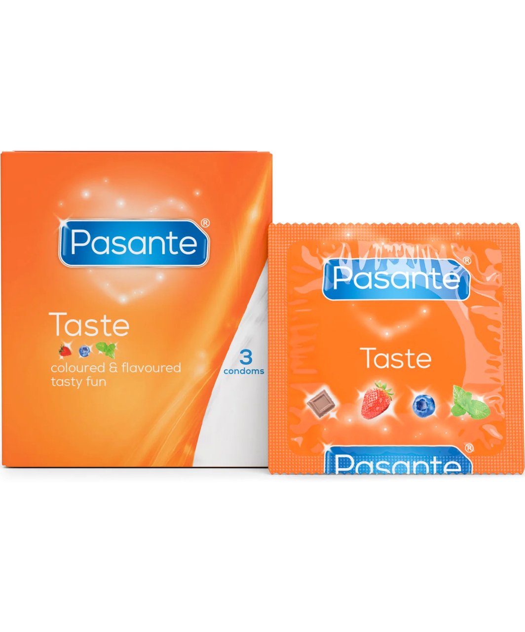 Pasante Taste prezerwatywy (3 / 12 / 144 szt.)