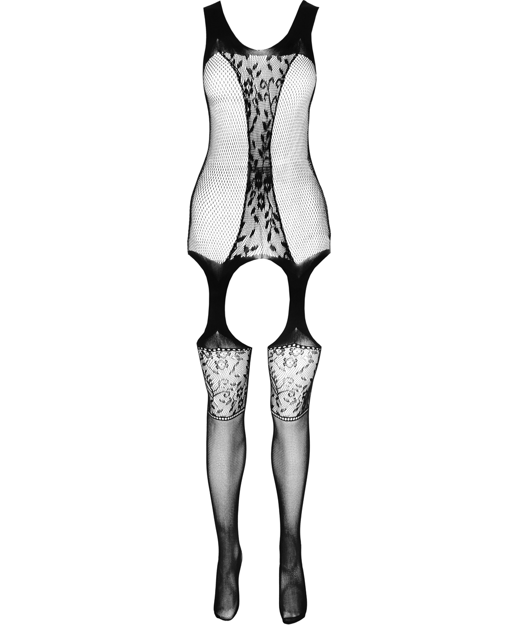 Passion BS072 net crotchless bodystocking