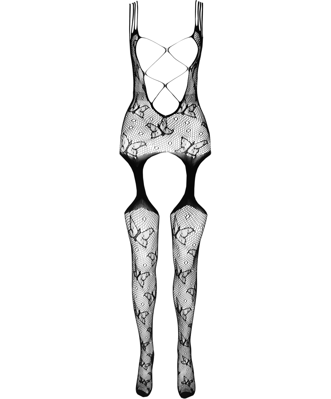 Passion BS075 net crotchless bodystocking