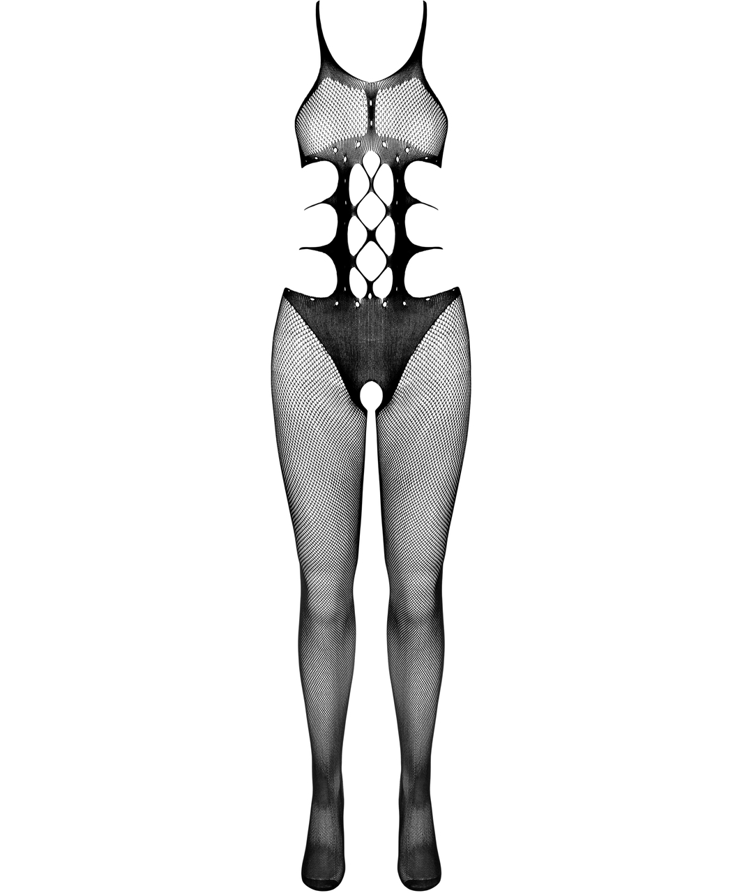 Passion BS084 net crotchless bodystocking