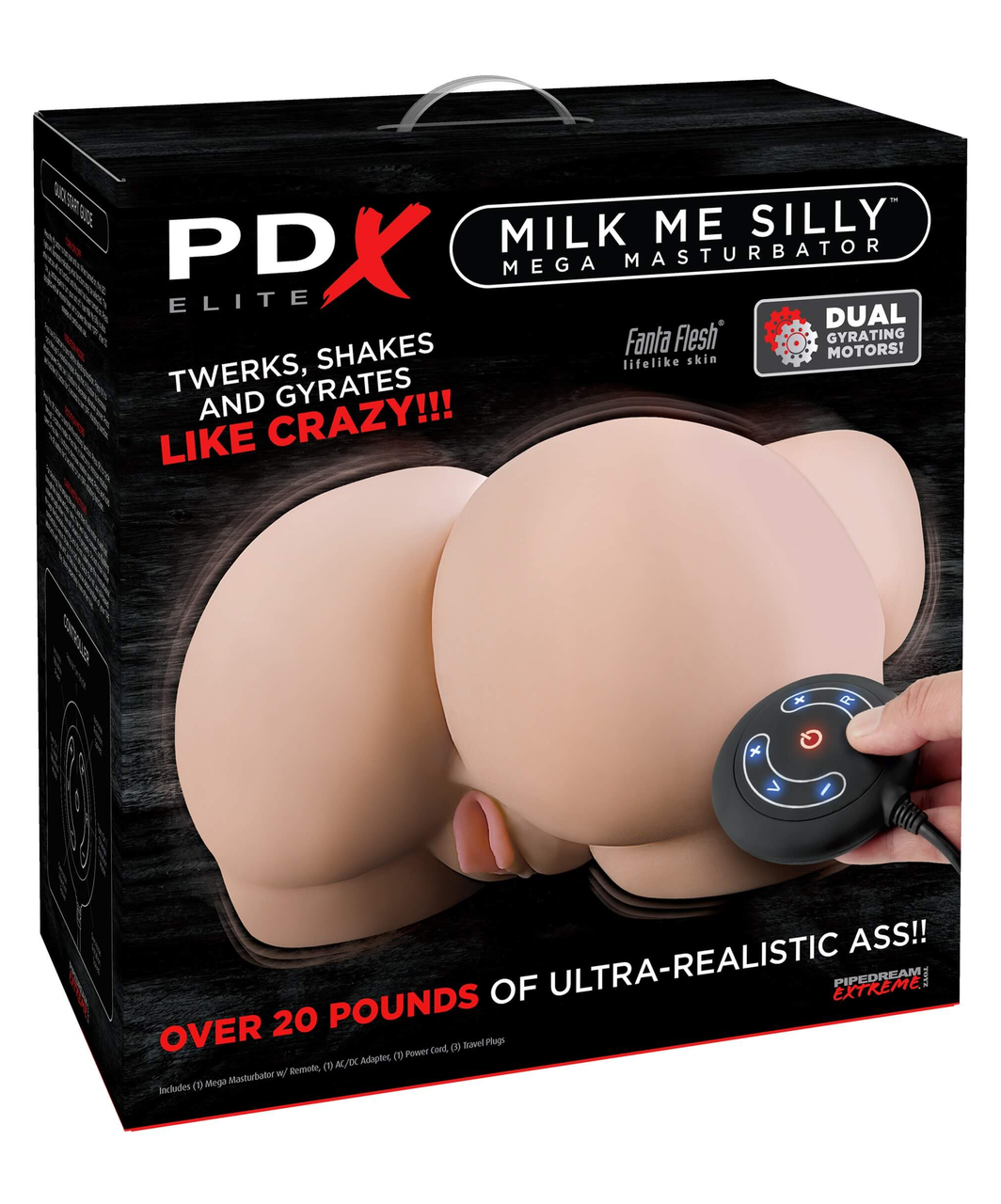Pipedream Extreme PDX Elite Milk Me Silly Dual Gyrating Motors