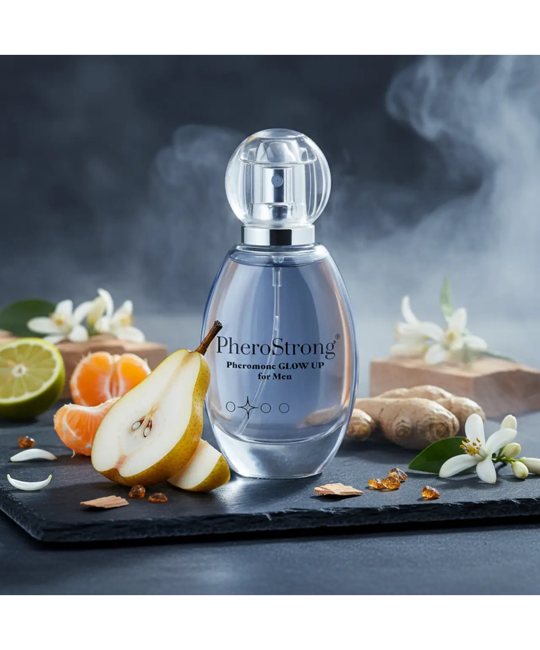 PheroStrong Glow Up feromonihajuvesi miehille (50 ml)