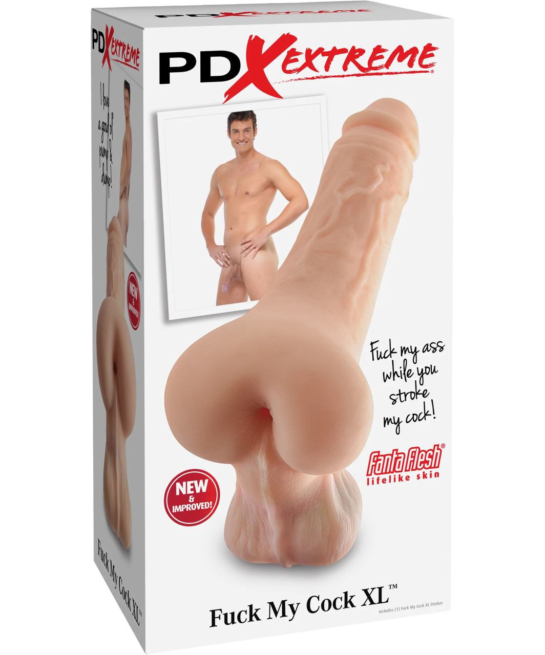 Pipedream Extreme Fuck My Cock XL masturbatorius mova